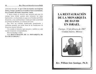 A RESTAURAÇÃO DA MONARQUIA DE DAVI EM ISRAEL 2.PDF