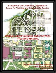 Urban Land Planning and Control Training Manual.doc