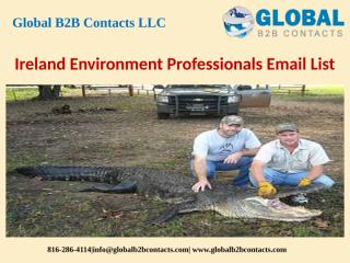 Ireland Environment Professionals Email List.pptx