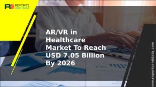 AR VR in Healthcare Market.pptx