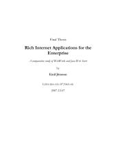 Rich Internet Applications for the Enterprise A comparative study of WebWork and Java Web Start (Computer Project).pdf